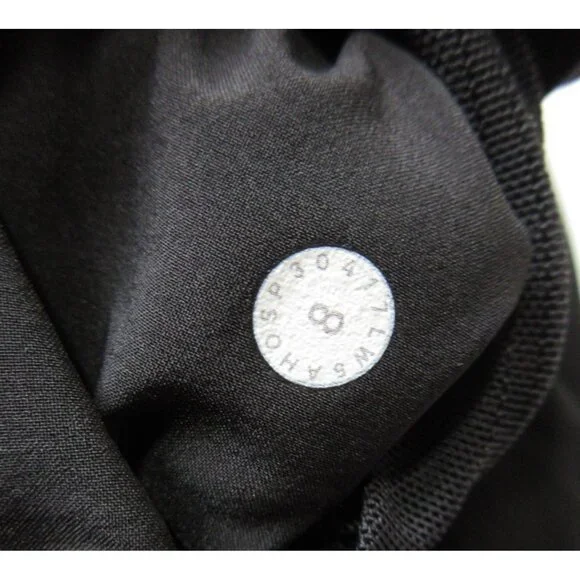 NWT Lululemon On the Fly 7/8 Pant *Woven in Black Pull-on Slim Ankle Pants 8 - Picture 6 of 7